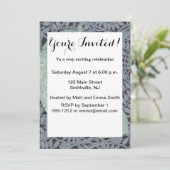 Art Nouveau Peacock Classic  Bird Kaart (Staand voorkant)