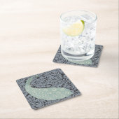 Art Nouveau Peacock Classic  Bird Kartonnen Onderzetters (Insitu)