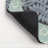 Art Nouveau Peacock Classic  Bird Muismat (Hoek)