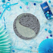 Art Nouveau Peacock Classic  Bird Papieren Bordje (Feest)