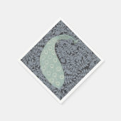 Art Nouveau Peacock Classic  Bird Servet (Hoek)