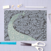 Art Nouveau Peacock Classic  Bird Tissuepapier (Craft)