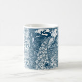 Art Nouveau Peacock Koffiemok (Center)