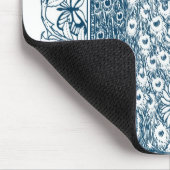 Art Nouveau Peacock Muismat (Hoek)