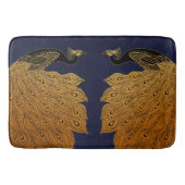 Art Nouveau Peacock Will Bradley Badmat (Voorkant)