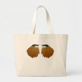 Art Nouveau Peacock Will Bradley Grote Tote Bag (Voorkant)