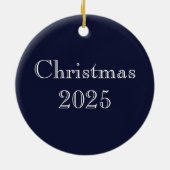 Art Nouveau Peacock Will Bradley Keramisch Ornament (Achterkant)