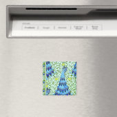 Art Nouveau Peacocks Magneet (Insitu (Vaatwasser))