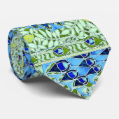 Art Nouveau Peacocks Stropdas (Opgerold)