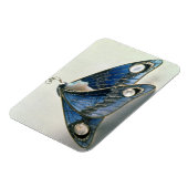 Art Nouveau pendant in de vorm van een vlinder, c. Magneet (Linkerzijde)