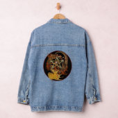 Art Nouveau pentacle dragon Denim Jacket (Hangar)