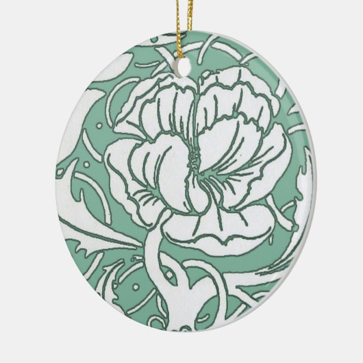 Art Nouveau Peony Ornament (Links)
