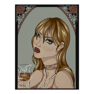 Art Nouveau Perfect Poster