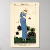 Art Nouveau Petite robe de Jardin Poster (Voorkant)