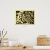 Art Nouveau Pilgrim's Progress ~ Vintage Fine Art Poster (Keuken)