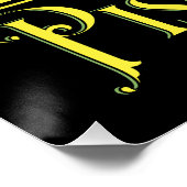 Art Nouveau Pisco Sour Perfect Poster (Hoek)