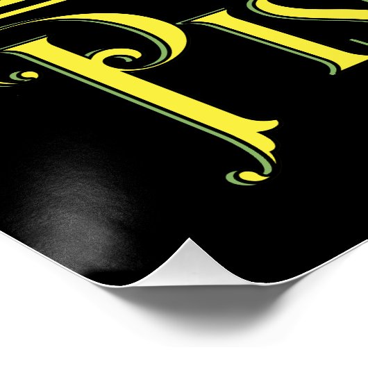 Art Nouveau Pisco Sour Perfect Poster (Hoek)