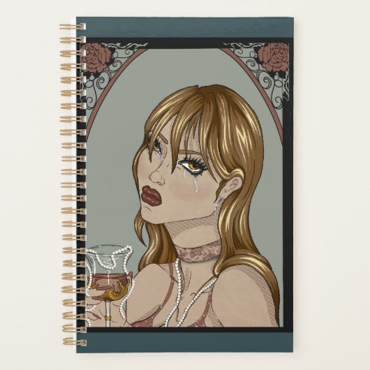 Art nouveau planner (Voorkant)