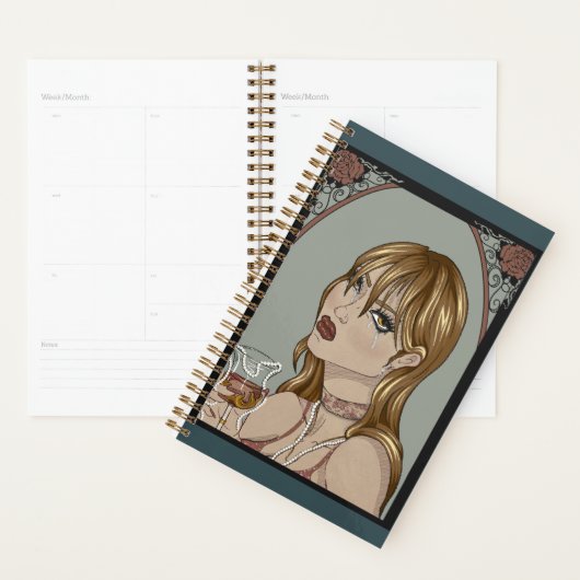 Art nouveau planner (Display)