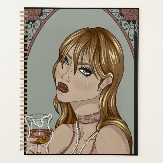 Art nouveau planner (Voorkant)