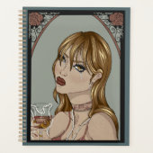 Art nouveau planner (Voorkant)