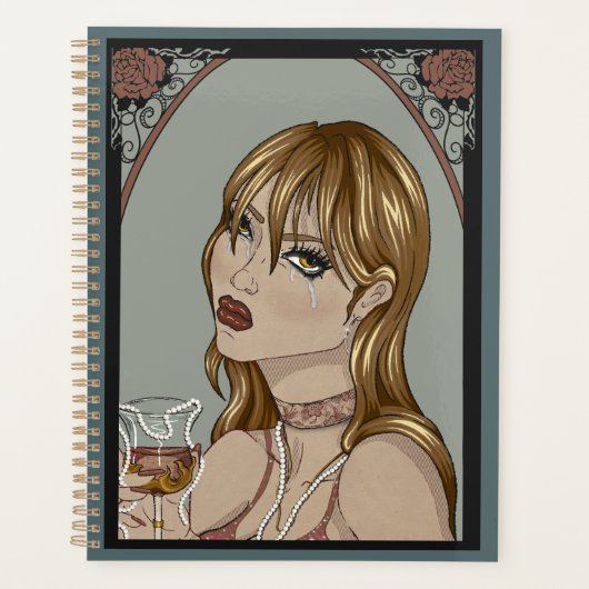 Art nouveau planner (Voorkant)
