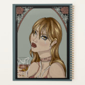 Art nouveau planner (Achterkant)