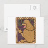 Art Nouveau Podle Briefkaart (Voorkant / Achterkant)
