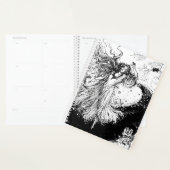 Art Nouveau Polychrome Oz Black en White Planner (Display)