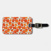 Art Nouveau Poppies Bagagelabel (Voorkant horizontaal)