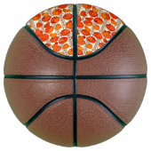 Art Nouveau Poppies Basketball Basketbal (Rechts)