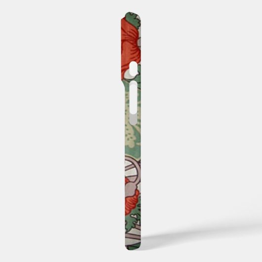Art Nouveau Poppies Case-Mate iPhone Case (Achterkant / Links)