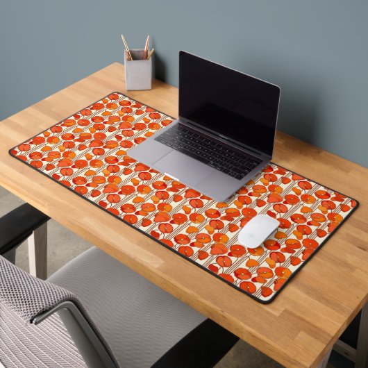 Art Nouveau Poppies Desk Mat (Kantoor 2)