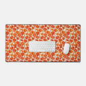 Art Nouveau Poppies Desk Mat (Keyboard & Muis)