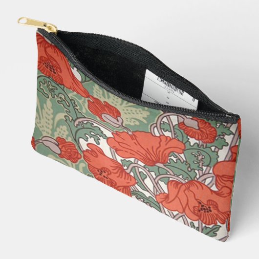 Art Nouveau Poppies Etui (Open)