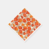 Art Nouveau Poppies Paper Napkins Servet (Hoek)