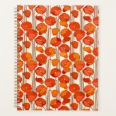 Art Nouveau Poppies Planner (Voorkant)