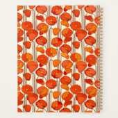 Art Nouveau Poppies Planner (Achterkant)