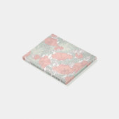 Art nouveau poppies post-it® notes (Schuin)