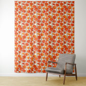 Art Nouveau Poppies Tapestry Wandkleed (In situ)