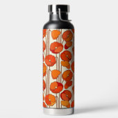 Art Nouveau Poppies Water Bottle Waterfles (Links)