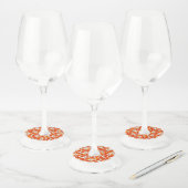 Art Nouveau Poppies Wine Labels (Set)