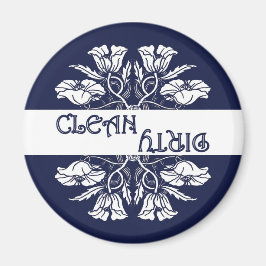 Art Nouveau Poppy Vaatwasser Magneet