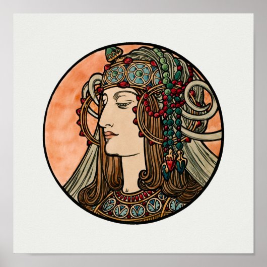 Art Nouveau Poster (Voorkant)