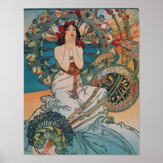 Art Nouveau Poster (Voorkant)