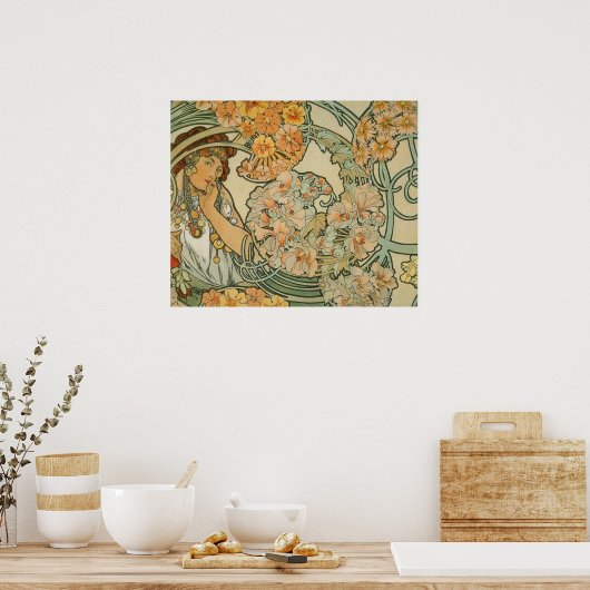 Art Nouveau Poster (Keuken)