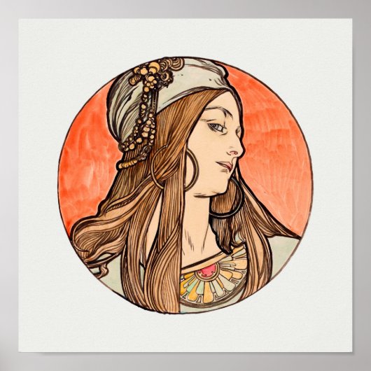 Art Nouveau Poster (Voorkant)