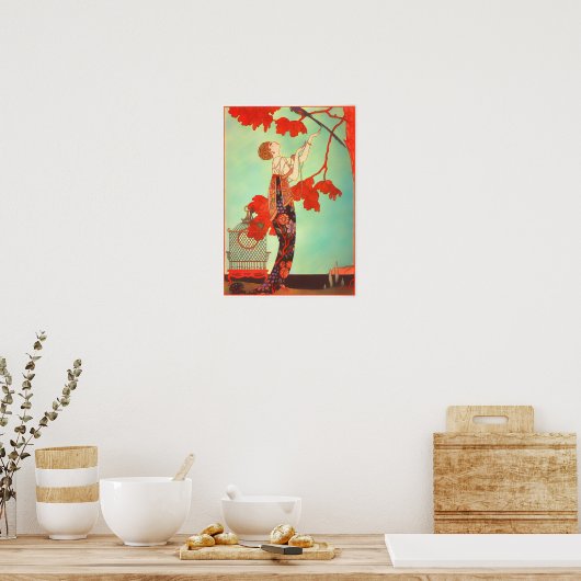 Art Nouveau Poster (Keuken)