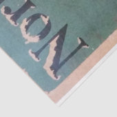 Art Nouveau Poster 24 Ski debetpapier Tissuepapier (Detail)