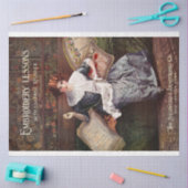 Art Nouveau Poster 26 Ontkoppeling van borduurwerk Tissuepapier (Craft)